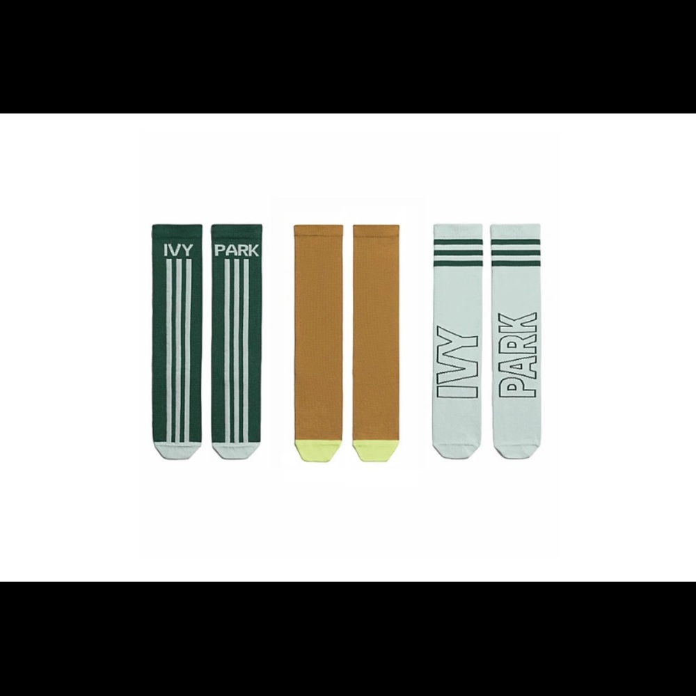 Ivy park x adidas 3-pack logo socks